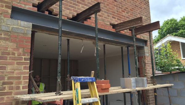 Rear Extension Steel Works